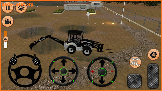 Truck Backhoe Loader Simulator screenshot