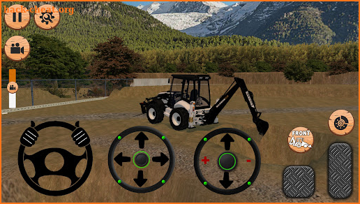 Truck Backhoe Loader Simulator screenshot