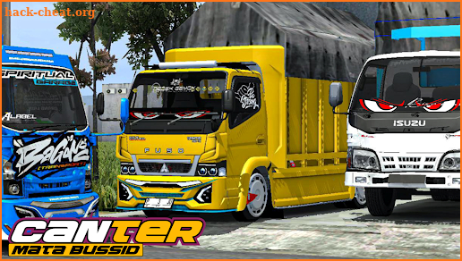 Truck Canter Mata Bussid screenshot