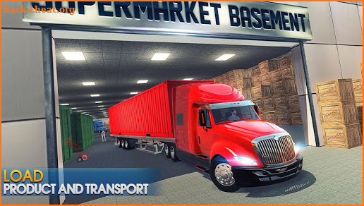 Truck Driving:Supermarket Transporter–Simulator 3D screenshot