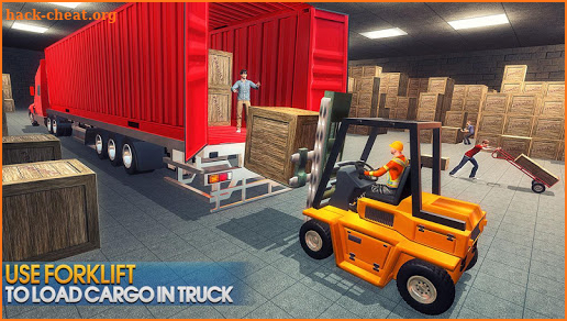 Truck Driving:Supermarket Transporter–Simulator 3D screenshot