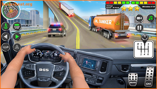 Truck Games - Driving School screenshot