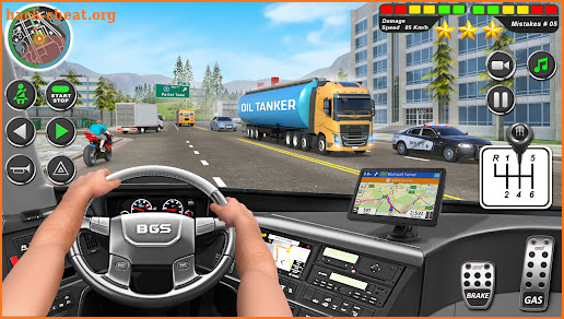 Truck Games - Driving School screenshot