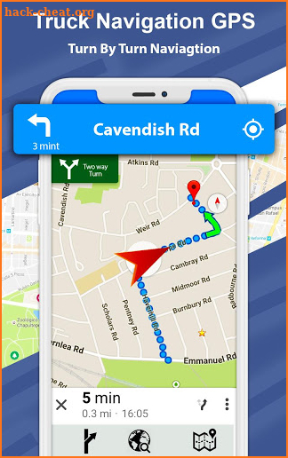 Truck GPS – Navigation, Directions, Route Finder screenshot