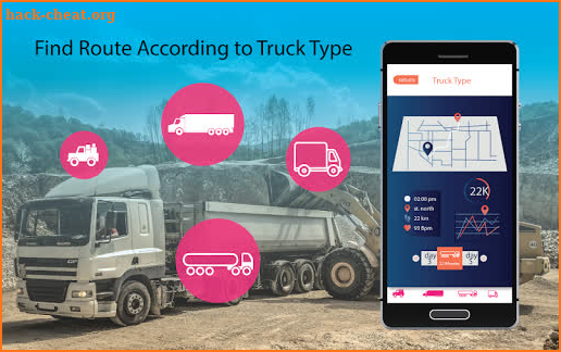 Truck GPS Navigation Offline, GPS For Truckers screenshot