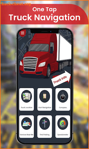 Truck GPS Route & Navigation screenshot