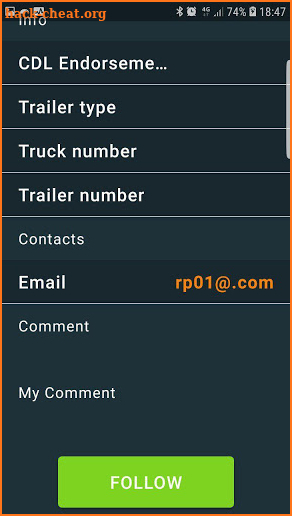 Truck Posting screenshot