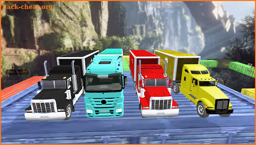 Truck ramp stunts screenshot