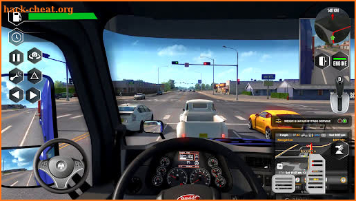 Truck Simulator 2022 Cargo Truck Driving screenshot