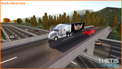 Truck Simulator America 2 Free screenshot