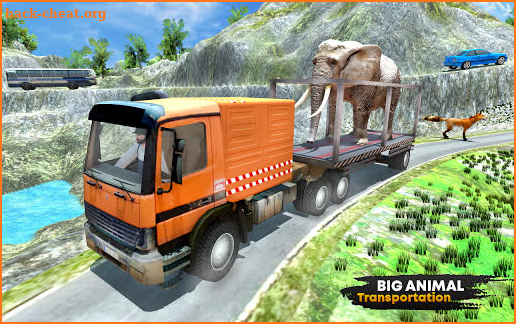 Truck Simulator Animal Transport Game screenshot