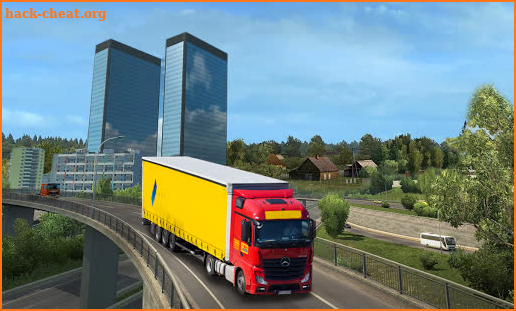 Truck Simulator Transport Driver 3D : Europe Truck screenshot