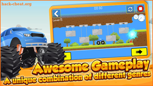 Truck Trials - A Physics Contraption Puzzle Game screenshot