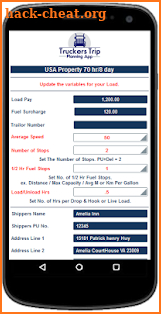 Truckers Trip Planning App - Solo Drivers screenshot
