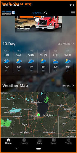 Trucking Weather & Traffic screenshot