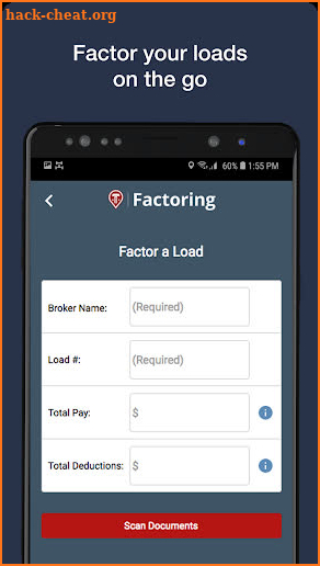 Truckstop Factoring screenshot