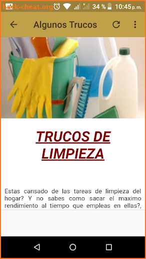 Trucos para limpiar la casa screenshot