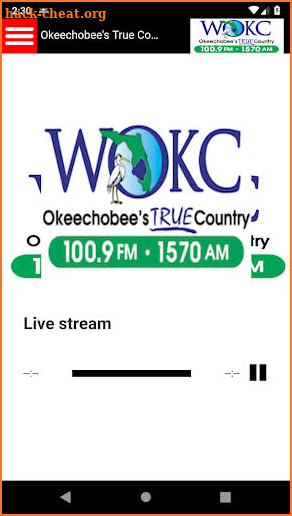 True Country WOKC 100.9 FM screenshot