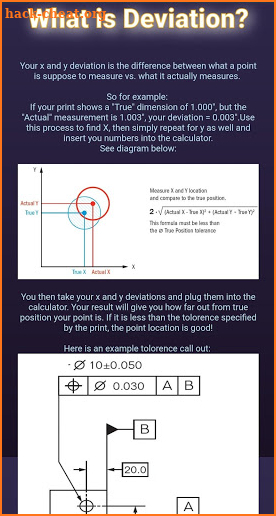 True Position Calc screenshot