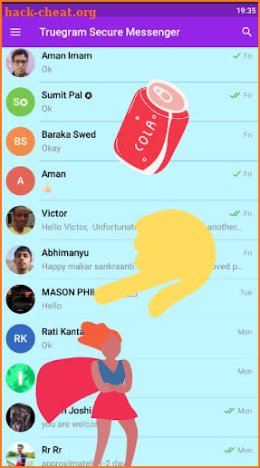 Truegram Secure Messenger screenshot