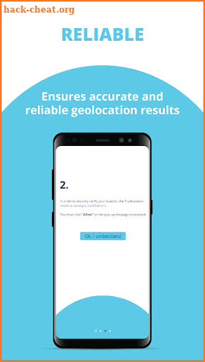 TrueLocation App screenshot