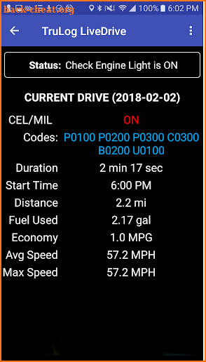 TruLog Drive Logger screenshot