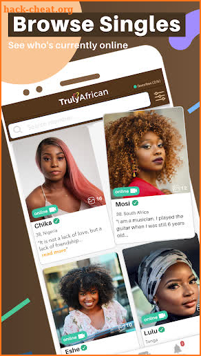 TrulyAfrican - Dating App screenshot