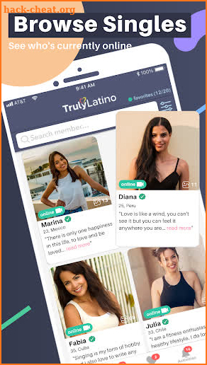 TrulyLatino - Dating App screenshot