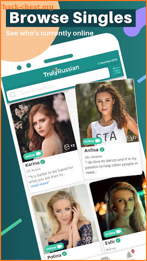 TrulyRussian - Dating App screenshot