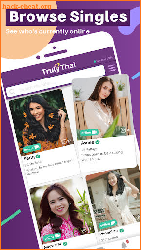 TrulyThai - Dating App screenshot