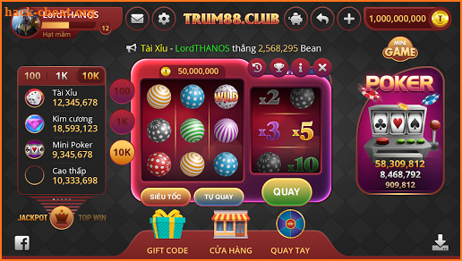 Trum88.Club - Game bai, danh bai online screenshot