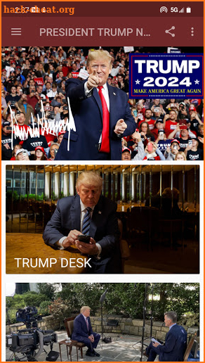 TRUMP NEWS 2024 screenshot