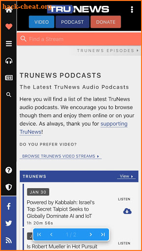 TruNews screenshot