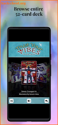 Trust Your Vibes Oracle Cards screenshot