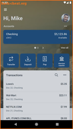 TruStar FCU screenshot