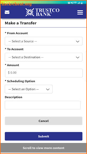 Trustco Bank screenshot