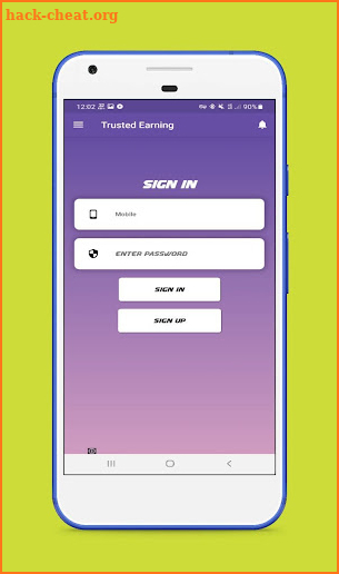 Trusted Earning screenshot