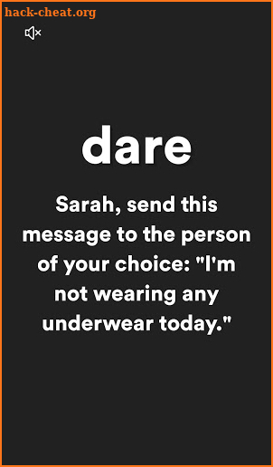 Truth or Dare ? Dirty ! screenshot