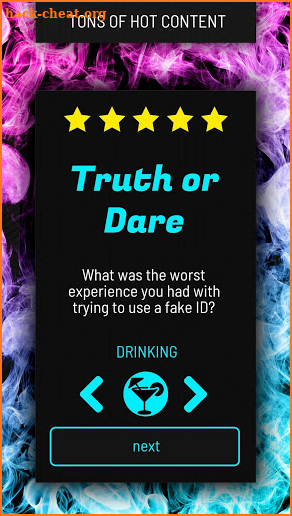 Truth or Dare - Dirty Party Game screenshot