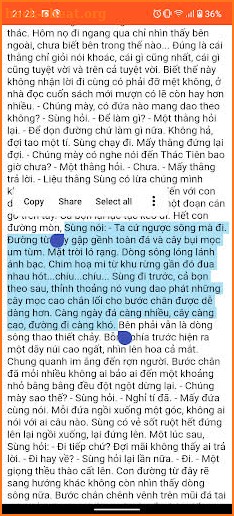 truyen ngan tham hiem dong song screenshot