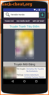 Truyện tranh online screenshot