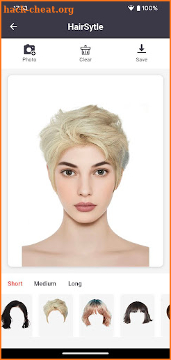 Try On Hairstyle - haircut screenshot