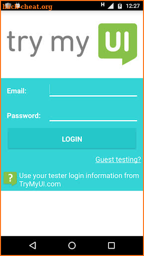 TryMyUI screenshot