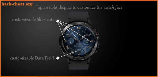 TSD38 Roman Classic Watch Face screenshot