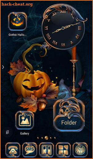 TSF ADW GOTHIC HALLOWEEN THEME screenshot