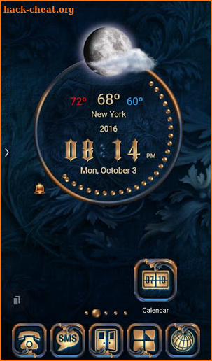 TSF ADW GOTHIC HALLOWEEN THEME screenshot