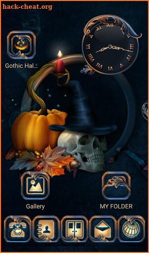 TSF ADW GOTHIC HALLOWEEN THEME screenshot