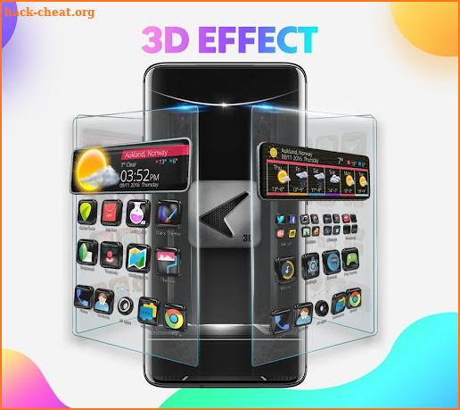 TSF Launcher 3D Shell -Themes & HD Wallpapers 2022 screenshot