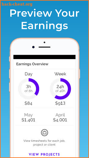 TSQ HoursTracker: Keep work log, create timesheet screenshot