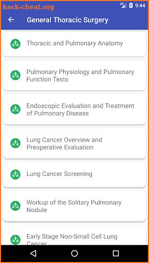 TSRA Review Questions screenshot